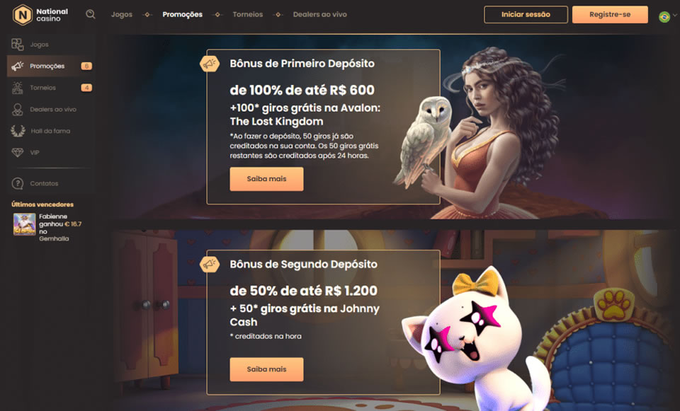 Para os usuários que se cadastrarem na plataforma queens 777.combet365.comhttps roulette payouts e quiserem utilizar uma sessão de cassino online, há um bônus de boas-vindas de 100% nos 3 primeiros depósitos, até o máximo de R$ 2.500, com limite de R$ 2.500 por depósito .